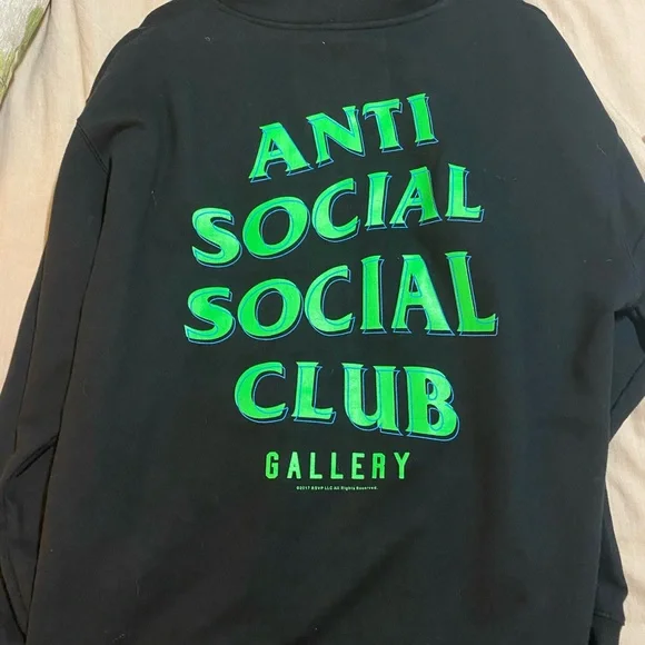 Anti Social Social Club RSVP Gallery Hoodie Size Great condition! - Technical View